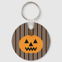 Roliga och fantasifulla halloweenpumpar nyckelring