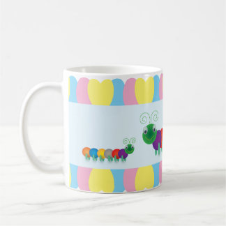 Roliga och gulliga Caterpillars Kaffemugg