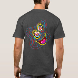 Roliga ögon optisk illusion t shirt