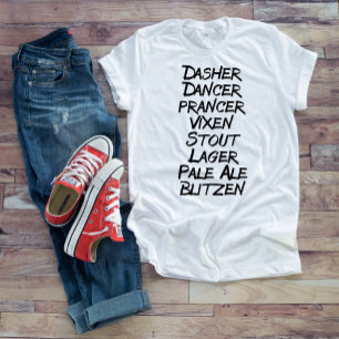 Roliga ölrenarens namn julhelg t shirt