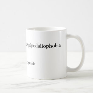 Roliga orddefinitioner kaffemugg