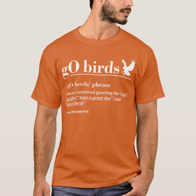 roliga örnar t shirt (Framsida)