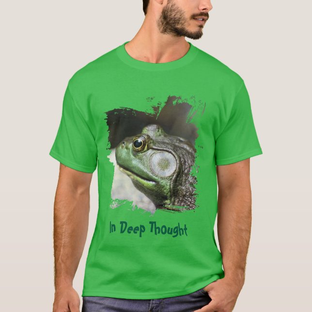 Roliga Oxgrods Tankar T Shirt (Framsida)