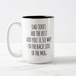 Roliga Pappaskämt Kaffe Mugg Fars dag-present