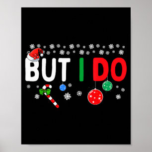 Roliga par Jag gör inte matchande julkläder Poster