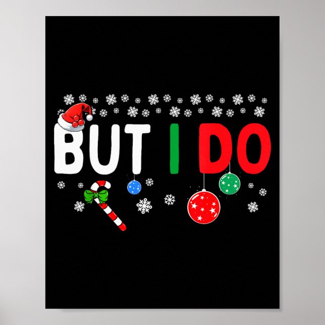 Roliga par Jag gör inte matchande julkläder Poster (Framsidan)