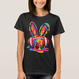 Roliga påskharis glass-drypp-gåvor för män Bo T Shirt