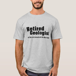 Roliga pensionerade geologT-tröja och Hoodies T Shirt