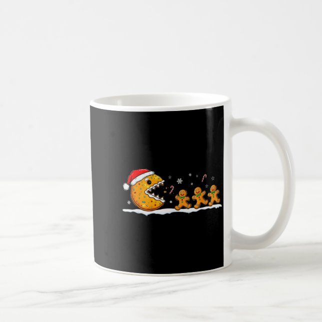 Roliga pepparkaksjulbakande pojkar kaffemugg (Höger)