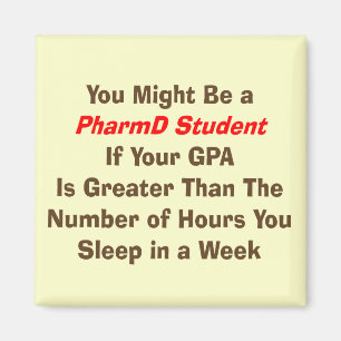 Roliga PharmD studentgåvor Magnet