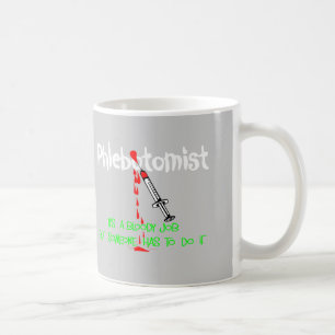 Roliga Phlebotomist T-tröja & gåvor Kaffemugg