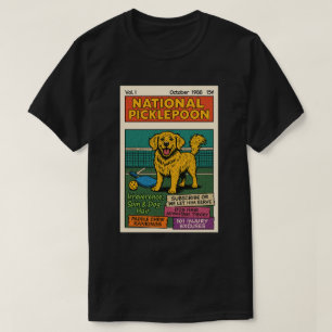 Roliga Pickleball Hund Citat Pickleball Paddle T Shirt