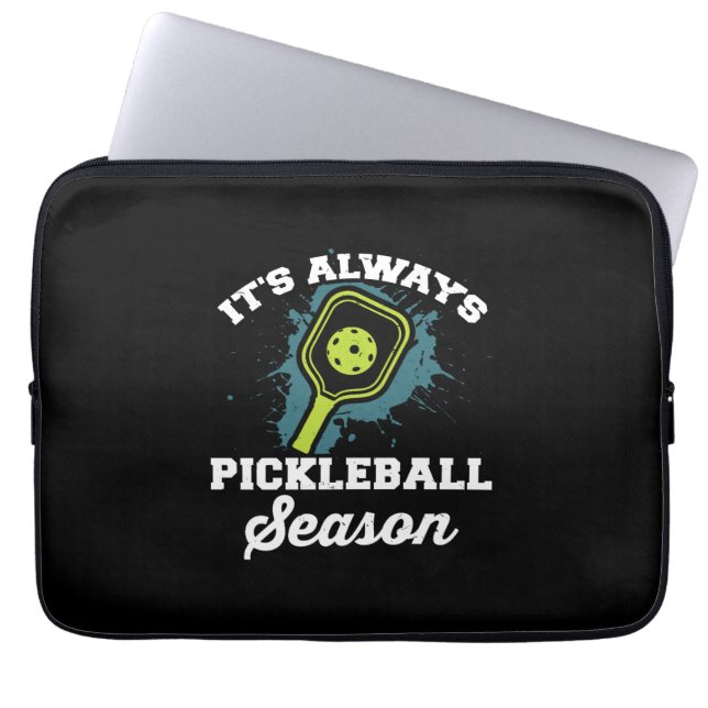Roliga Pickleball-presenter Laptop Fodral (Framsidan)