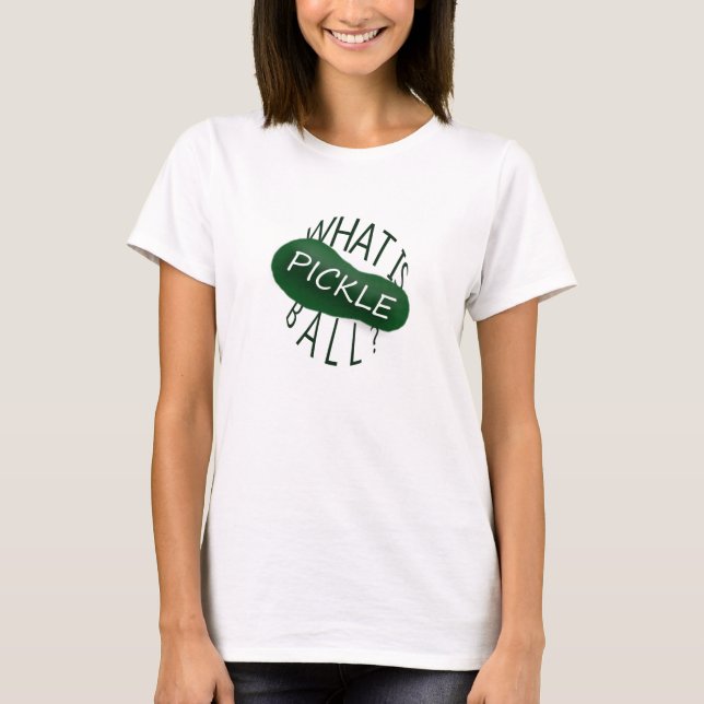 Roliga Pickleball Tee Shirt (Framsida)