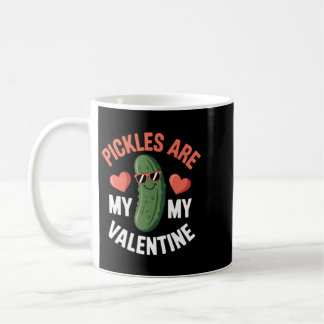Roliga Pickles Är Pickle Alla Hjärtans Dag Kaffemugg