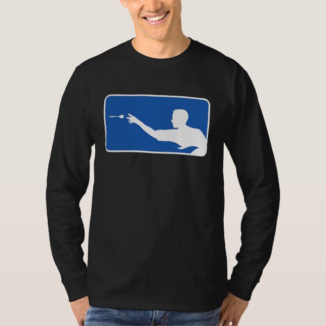 Roliga pilar för dartspelare Pally 20 pilar Dar 1 T Shirt (Framsida)