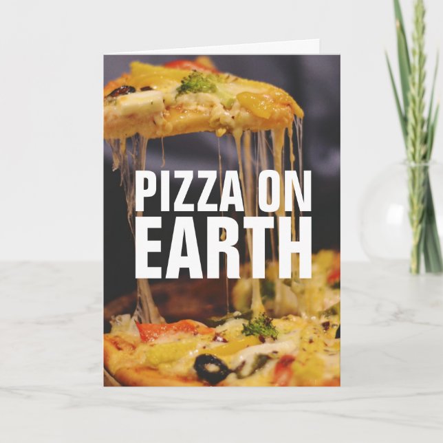ROliga PIZZA JULKORT Kort (Framsida)