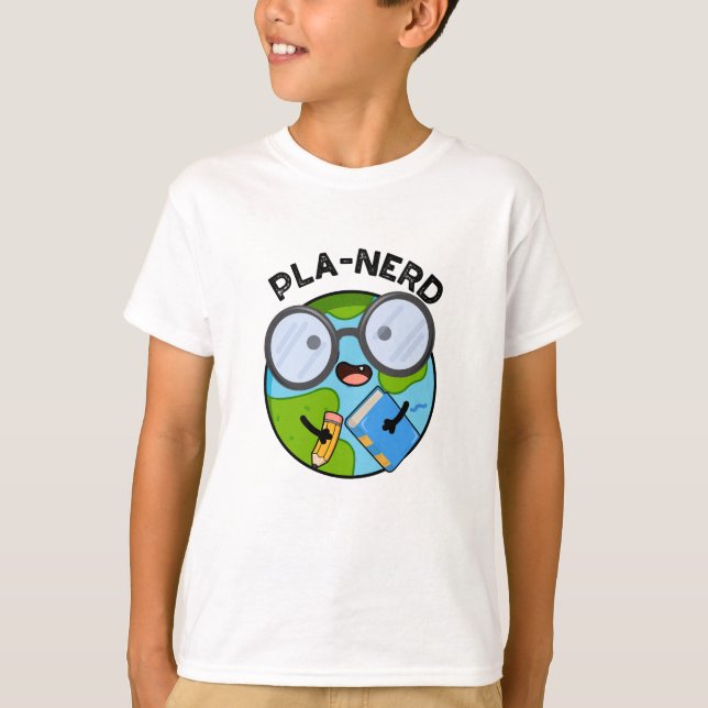 Roliga Planet Puns Planerade  T Shirt (Framsida)