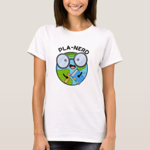 Roliga Planet Puns Planerd T Shirt