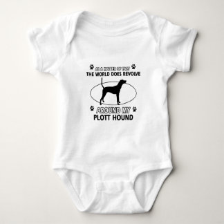 Roliga PLOTT-HUNDdesigner Tee