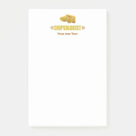 Roliga potatischipälskare post-it block