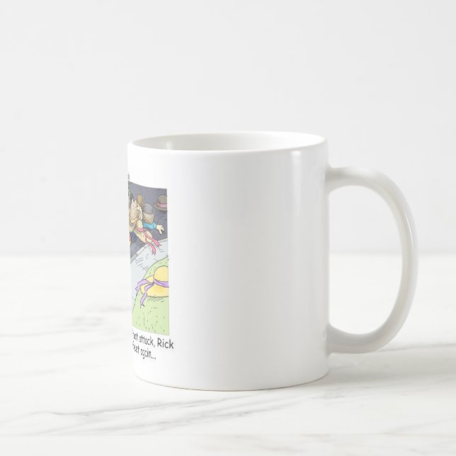 Roliga presenter T-shirts & samlarobjekt från Hat  Kaffemugg (Höger)
