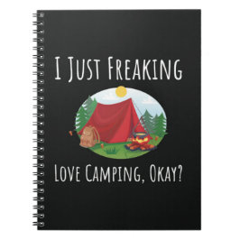 Roliga presenter till en campingälskare Camperäven Anteckningsbok