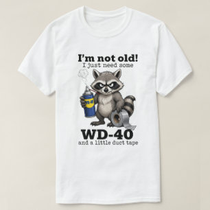 Roliga presenter till gamla människor Rolig tvät T Shirt