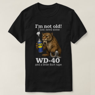 Roliga presenter till gamla människor Roligt dju T Shirt