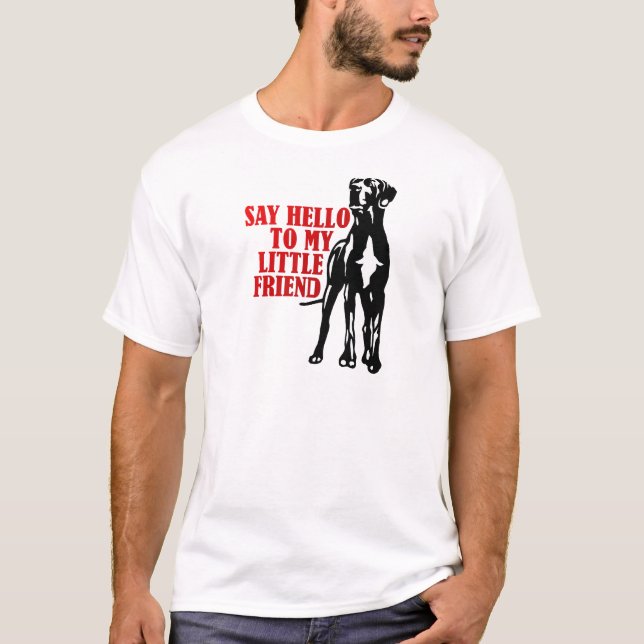 Roliga presenter till Grand Danois T Shirt (Framsida)