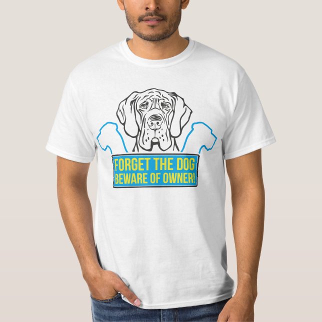 Roliga presenter till Grand Danois T-shirt (Framsida)