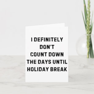 Roliga presentidéer till lärare vid skolstarten Ja Kort