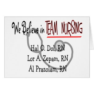 Roliga Psych sjuksköterskaT-tröja och gåvor Hälsningskort