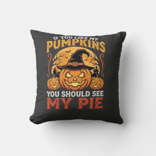 Roliga Pumpa Halloween Paj Design_1 Kudde