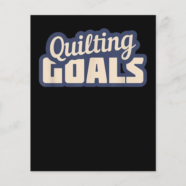 Roliga Quiltningsmål Quilting (Framsida)