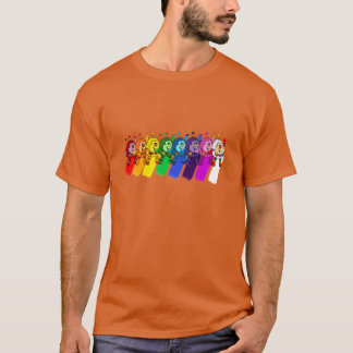 Roliga Rainbow Sprites-gåvor T Shirt