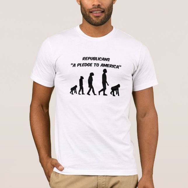 Roliga republikaner t shirt (Framsida)