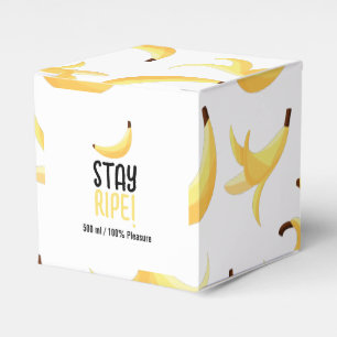 Roliga Retro-Banan Födelsedagspresent Puns Rediger Presentaskar