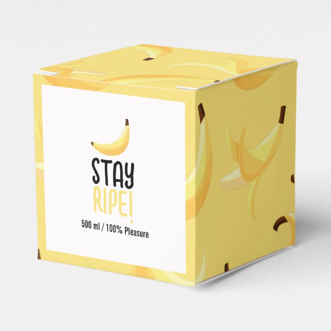 Roliga Retro-Banan Födelsedagspresent Puns Rediger Presentaskar (Framsidan Sidan)