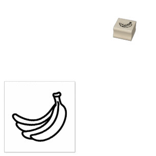 Roliga Retro-Banan Födelsedagspresent Puns Rediger Stämpel