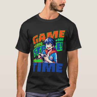 Roliga Retro Game Time Herr T-Shirts Strike