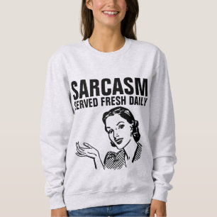 ROLIGA RETRO SARKASMISKA HUSHUSTRÖJOR T SHIRT