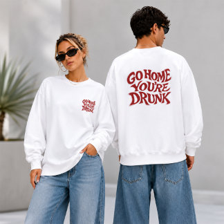 Roliga Retro Typografiska Konst T-shirts Tröjor