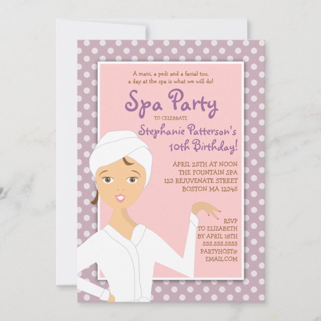 Roliga rosor för inbjudan | för party för Spa för (Framsida)