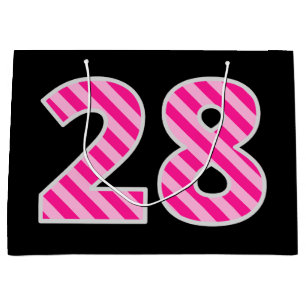 Roliga rosor som göras randig "28"; 28th