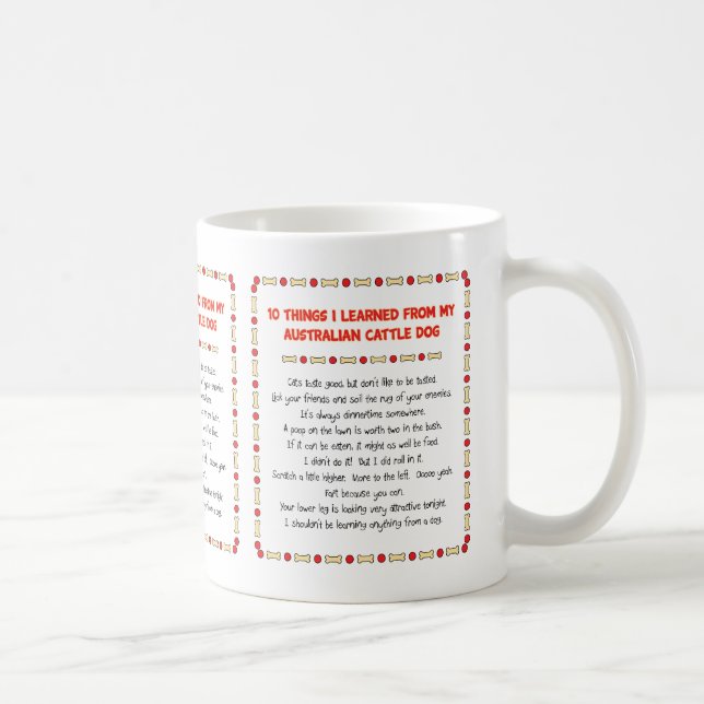 Roliga saker mig som är lärd från den kaffemugg (Höger)