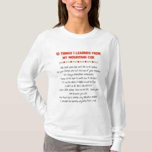 Roliga saker mig som är lärd från min bergbyrac t shirt