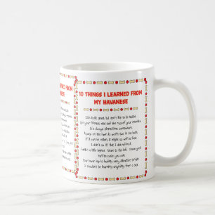 Roliga saker mig som är lärd från min Havanese Kaffemugg