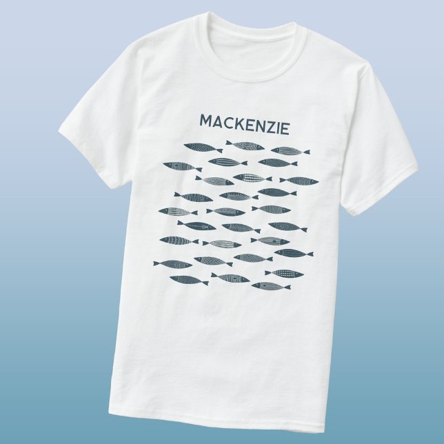 Roliga sardiner Personlig kust T Shirt (Skapare uppladdad)