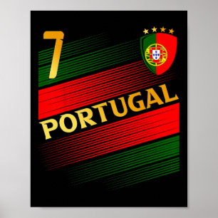 Roliga Sarkastiska Gåvor Butik Portugal Flagga Por Poster